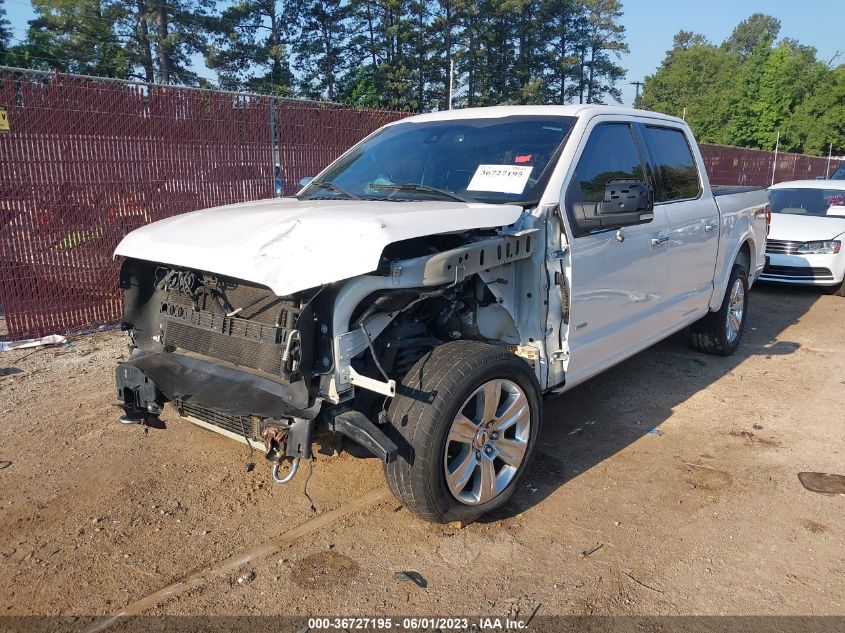 2015 FORD F-150 PLATINUM - 1FTEW1EG9FFA70893