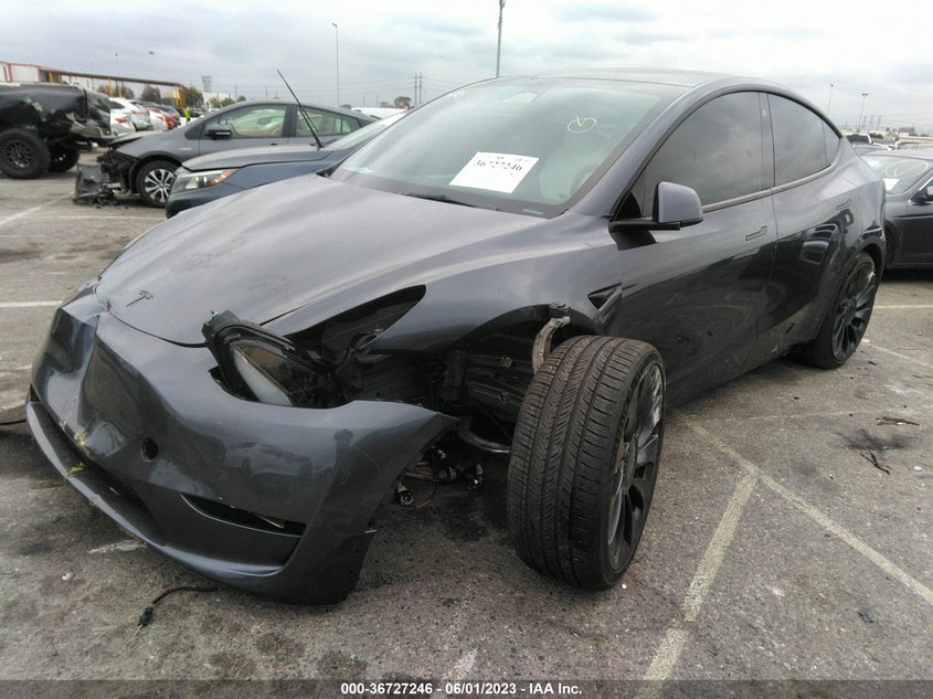 VIN 7SAYGDEF3PF696919 2023 TESLA MODEL Y PERFORMANCE