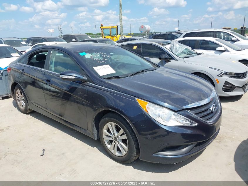 2014 HYUNDAI SONATA GLS - 5NPEB4ACXEH847716