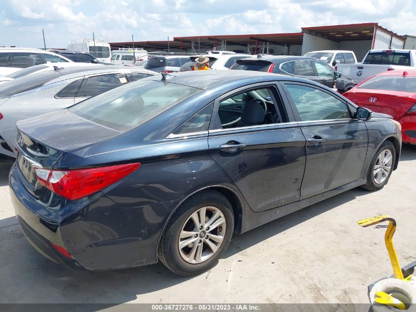2014 HYUNDAI SONATA GLS - 5NPEB4ACXEH847716