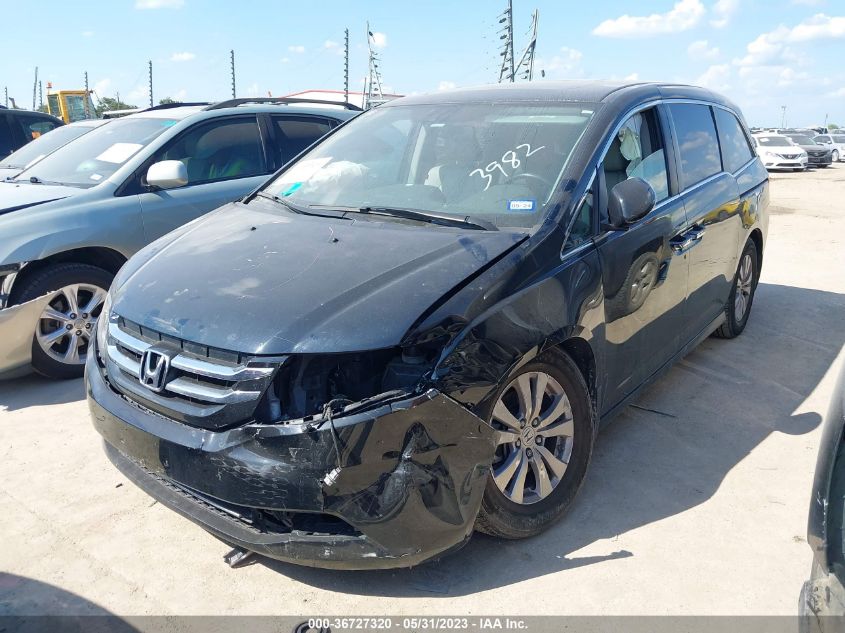 2016 HONDA ODYSSEY EX-L - 5FNRL5H63GB063982