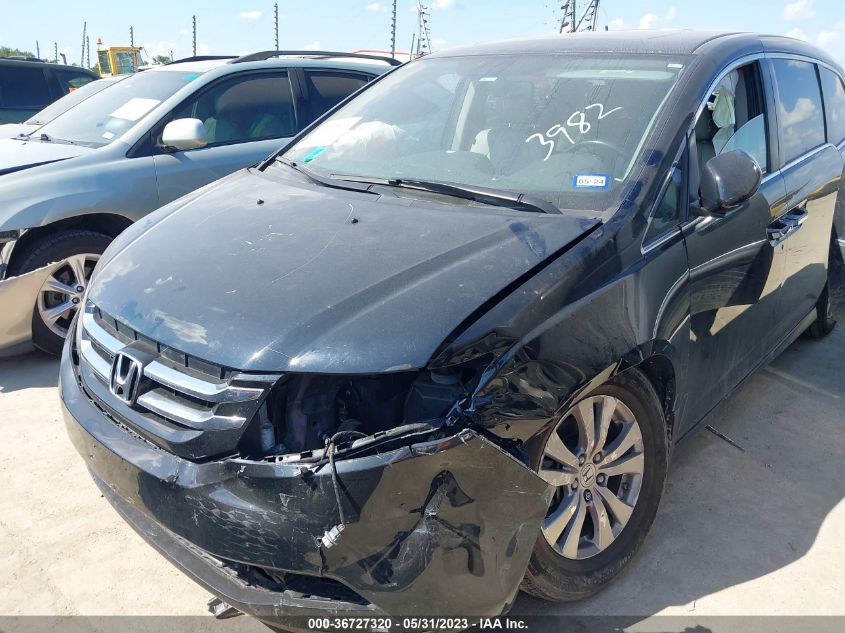2016 HONDA ODYSSEY EX-L - 5FNRL5H63GB063982