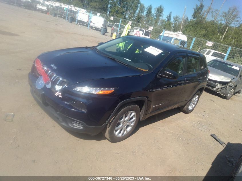 2015 JEEP CHEROKEE SPORT - 1C4PJLAB1FW506679