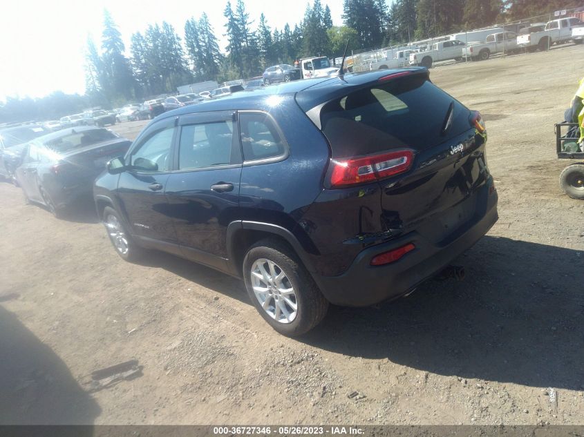 2015 JEEP CHEROKEE SPORT - 1C4PJLAB1FW506679