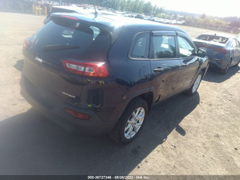 2015 JEEP CHEROKEE SPORT - 1C4PJLAB1FW506679