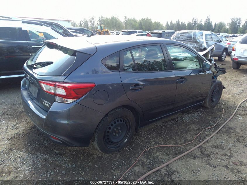 2017 SUBARU IMPREZA - 4S3GTAA62H3718707
