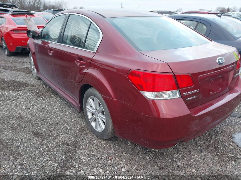 2013 SUBARU LEGACY 2.5I PREMIUM - 4S3BMGB66D3029580