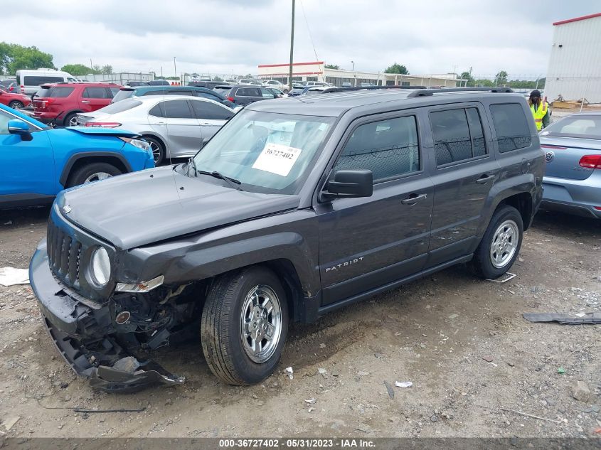 2017 JEEP PATRIOT SPORT - 1C4NJPBA7HD140942