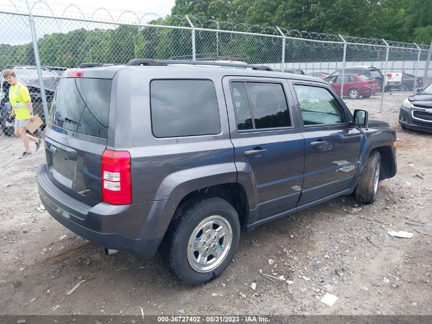 2017 JEEP PATRIOT SPORT - 1C4NJPBA7HD140942