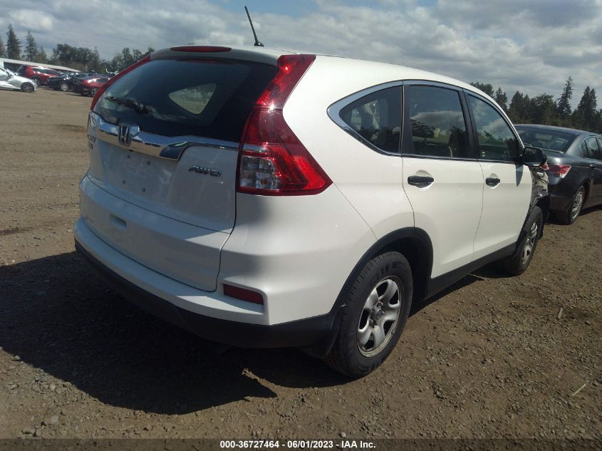 2016 HONDA CR-V LX - 5J6RM4H3XGL061652