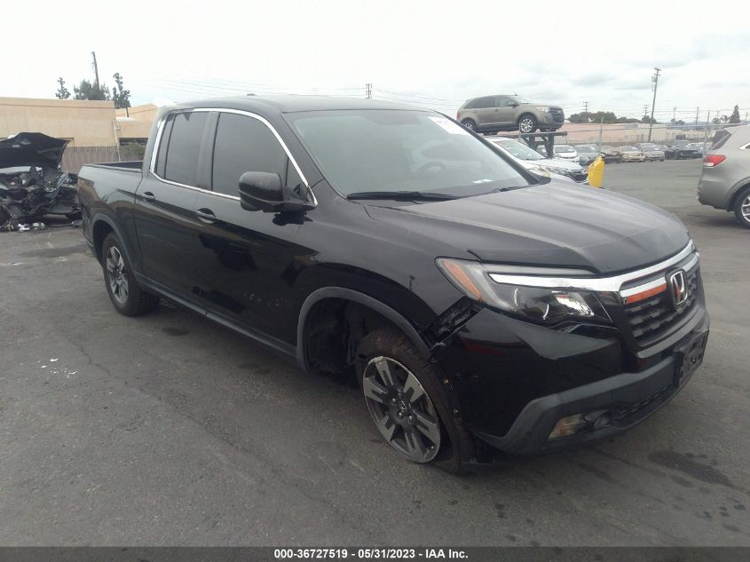 2017 HONDA RIDGELINE RTL-T - 5FPYK2F68HB003544