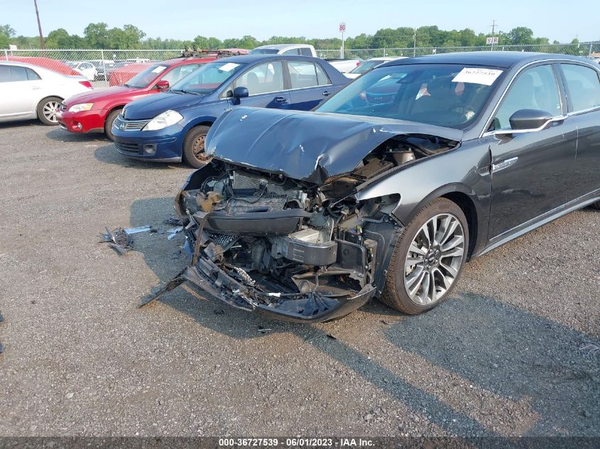 2017 LINCOLN CONTINENTAL RESERVE - 1LN6L9NC1H5616728