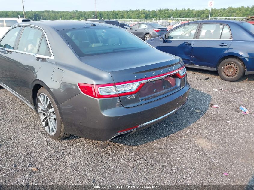 2017 LINCOLN CONTINENTAL RESERVE - 1LN6L9NC1H5616728