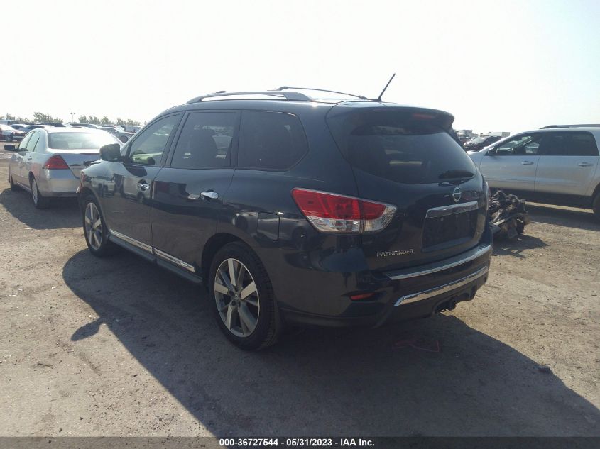 2014 NISSAN PATHFINDER PLATINUM - 5N1AR2MN8EC664687