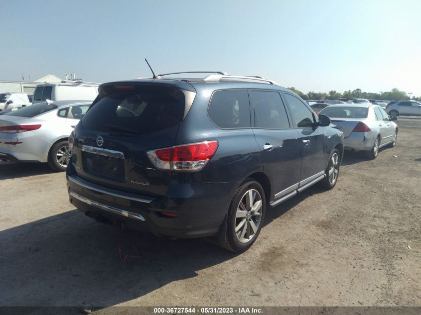 2014 NISSAN PATHFINDER PLATINUM - 5N1AR2MN8EC664687