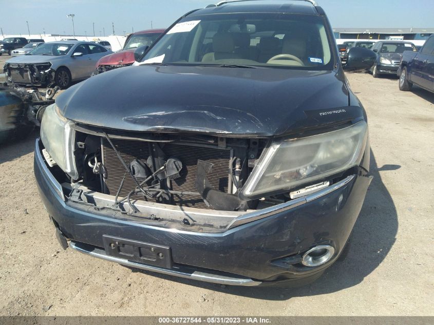 2014 NISSAN PATHFINDER PLATINUM - 5N1AR2MN8EC664687