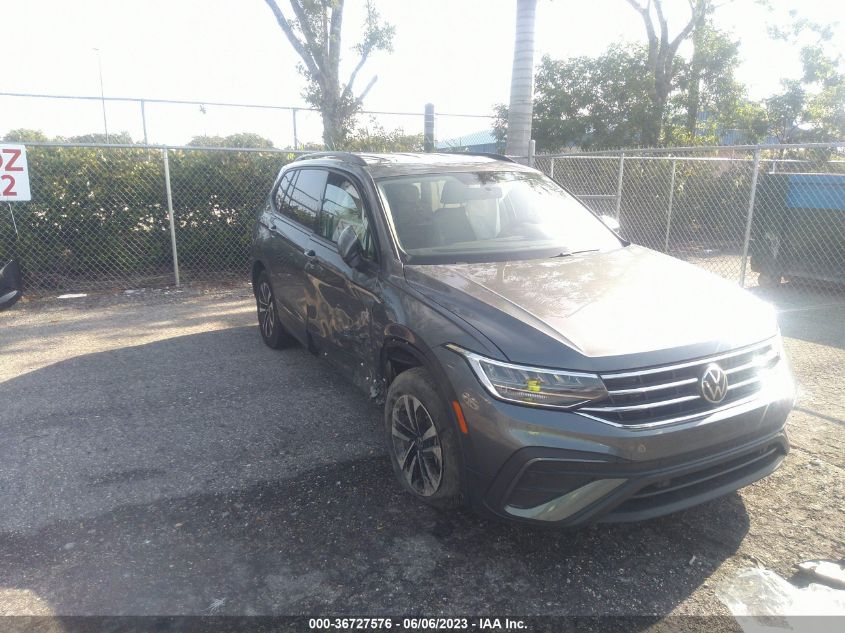 2022 VOLKSWAGEN TIGUAN S - 3VV1B7AX8NM004631