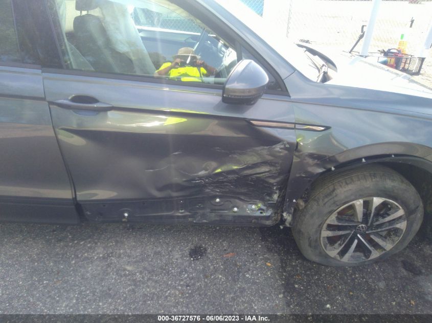 2022 VOLKSWAGEN TIGUAN S - 3VV1B7AX8NM004631