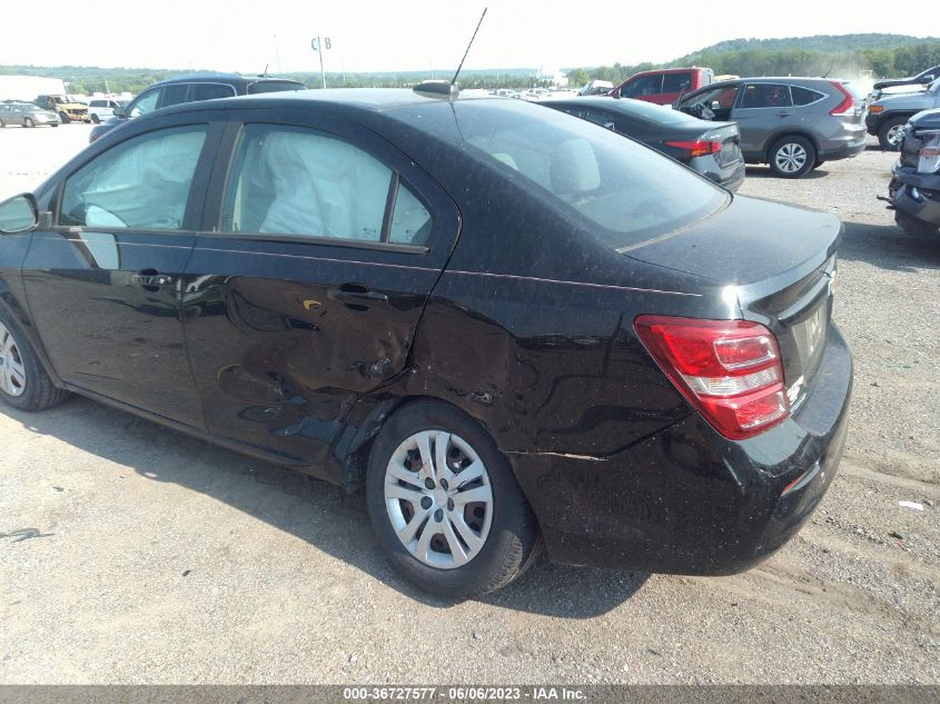 2018 CHEVROLET SONIC LS - 1G1JB5SHXJ4127789