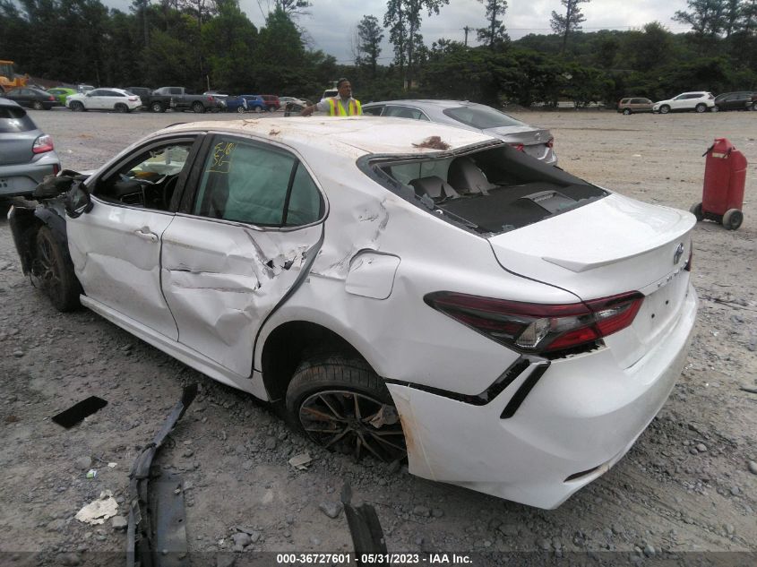 2022 TOYOTA CAMRY SE - 4T1G11AK0NU624877
