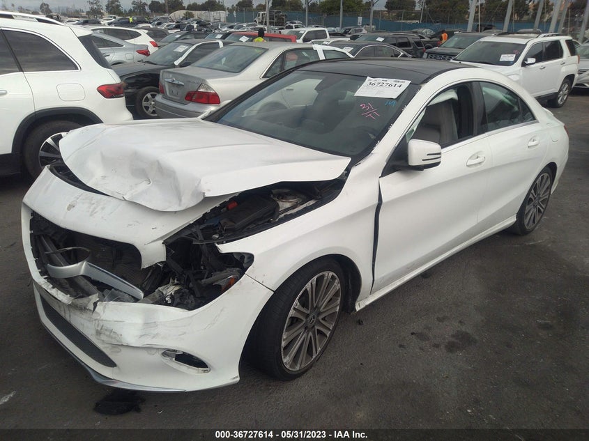 VIN WDDSJ4EB0JN662016 2018 MERCEDES-BENZ CLA CLA 250