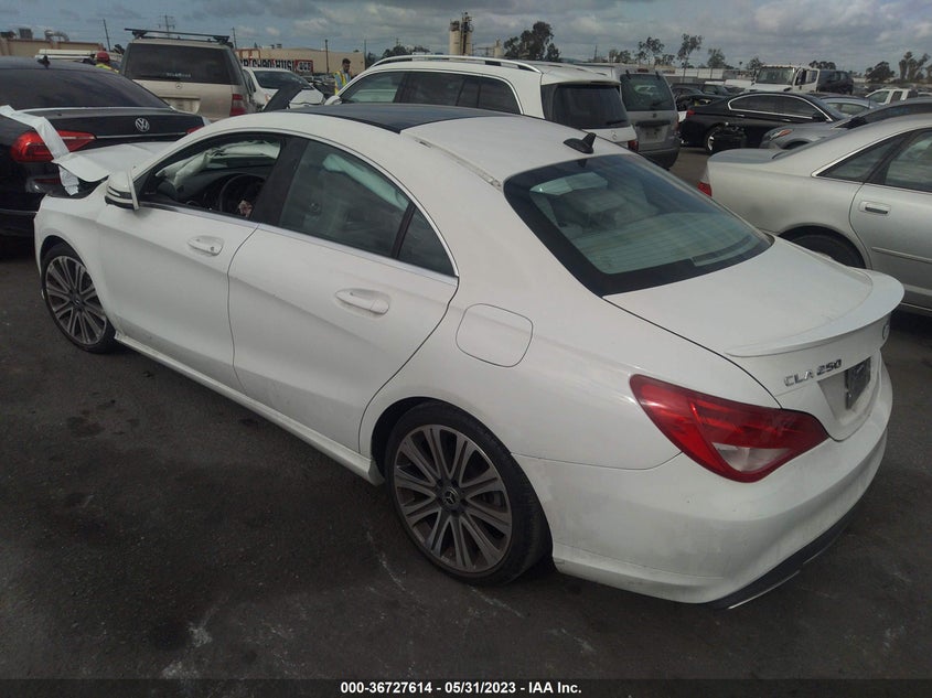 VIN WDDSJ4EB0JN662016 2018 MERCEDES-BENZ CLA CLA 250