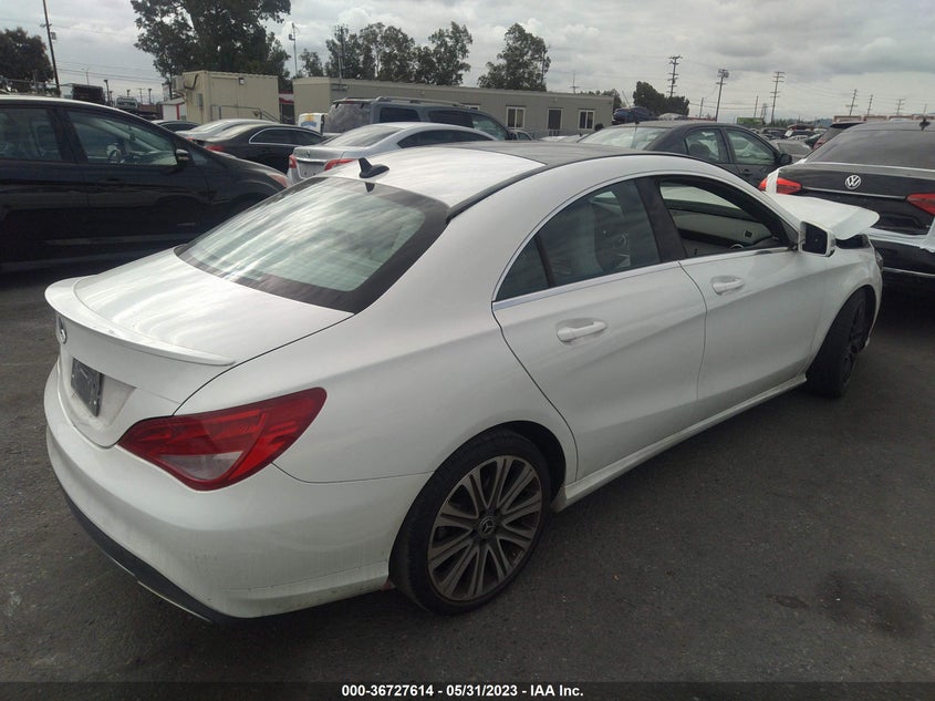 VIN WDDSJ4EB0JN662016 2018 MERCEDES-BENZ CLA CLA 250