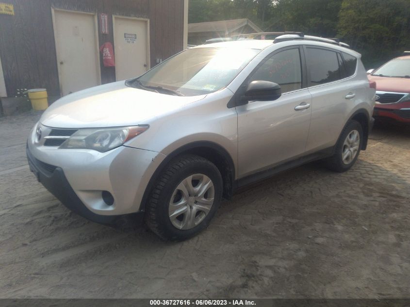 2013 TOYOTA RAV4 LE - JTMBFREV6D5008614