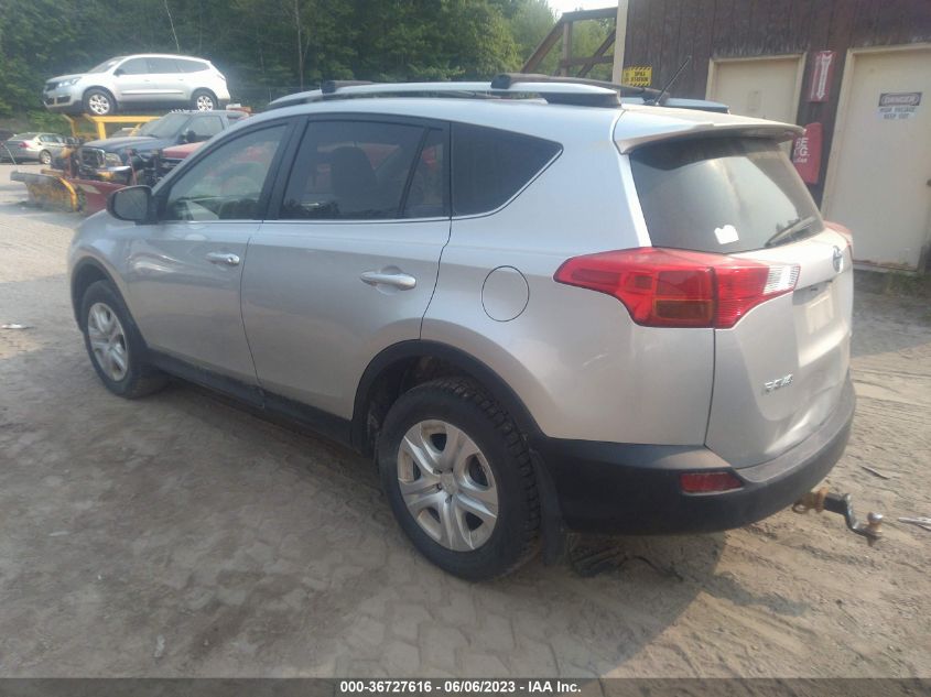 2013 TOYOTA RAV4 LE - JTMBFREV6D5008614