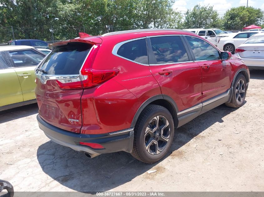 2019 HONDA CR-V TOURING - 2HKRW1H93KH500089