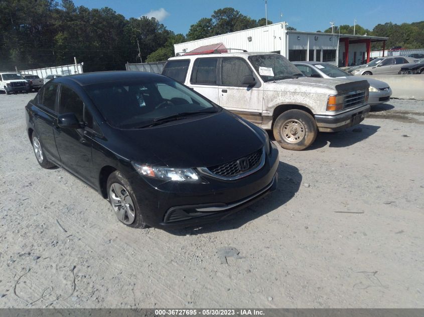 2013 HONDA CIVIC SDN LX - 19XFB2E51DE056028