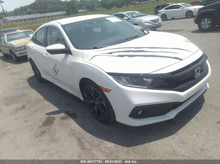 2021 HONDA CIVIC SEDAN SPORT - 19XFC2F81ME202031