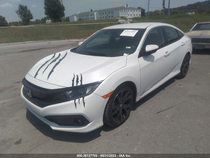 2021 HONDA CIVIC SEDAN SPORT - 19XFC2F81ME202031