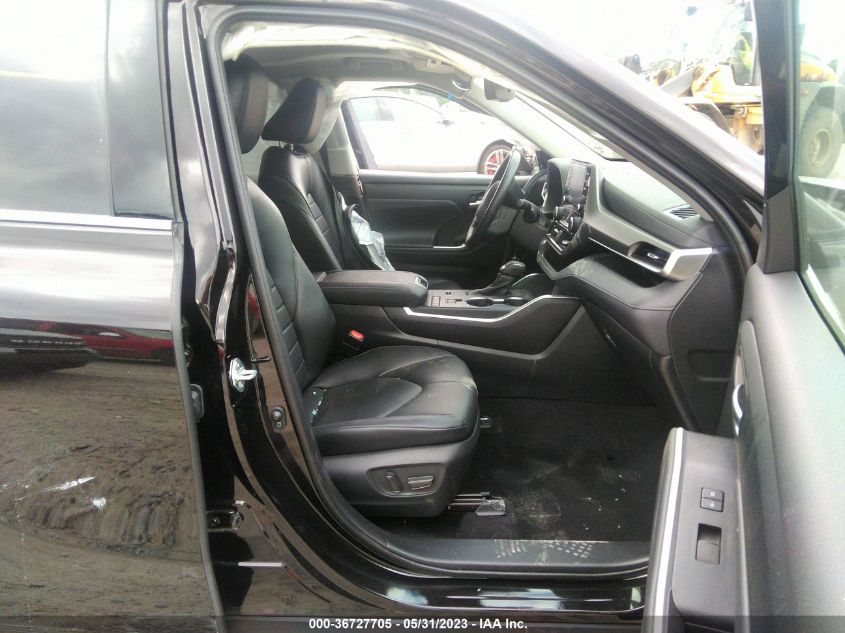 2022 TOYOTA HIGHLANDER XLE - 5TDGZRAH3NS093324