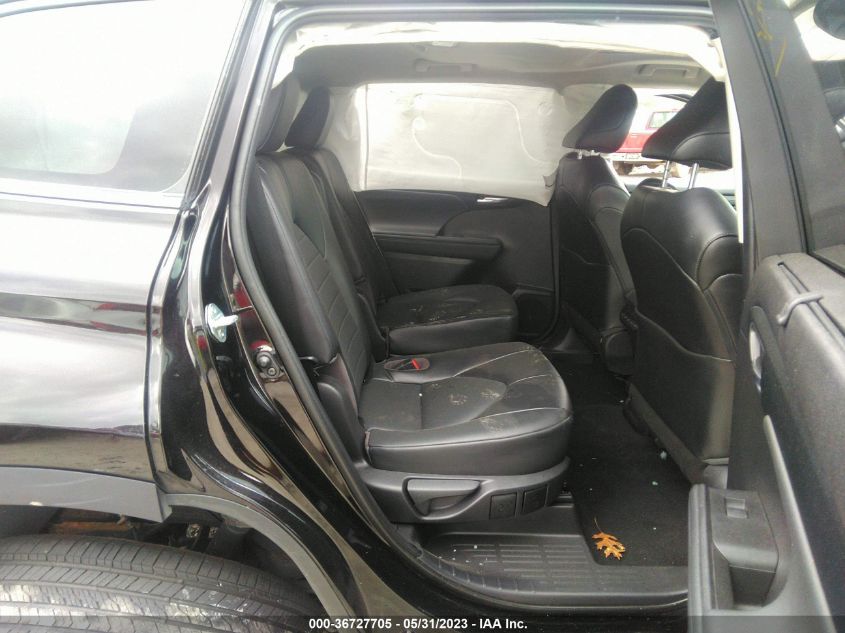 2022 TOYOTA HIGHLANDER XLE - 5TDGZRAH3NS093324