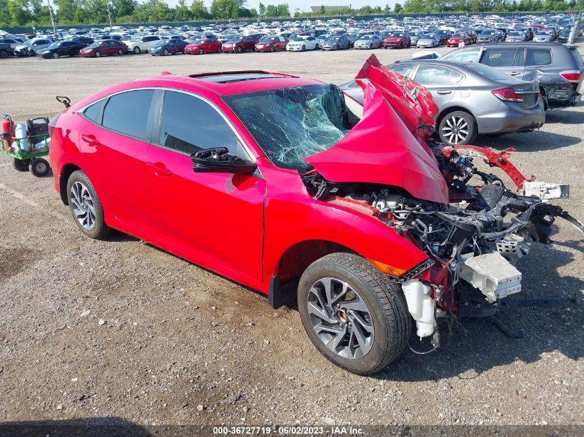 2018 HONDA CIVIC SEDAN EX - 2HGFC2F7XJH546224