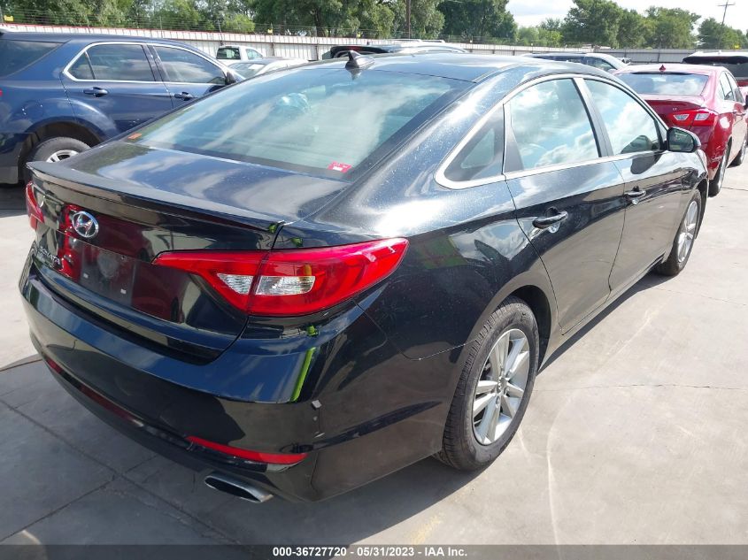 2015 HYUNDAI SONATA 2.4L SE - 5NPE24AF9FH118389