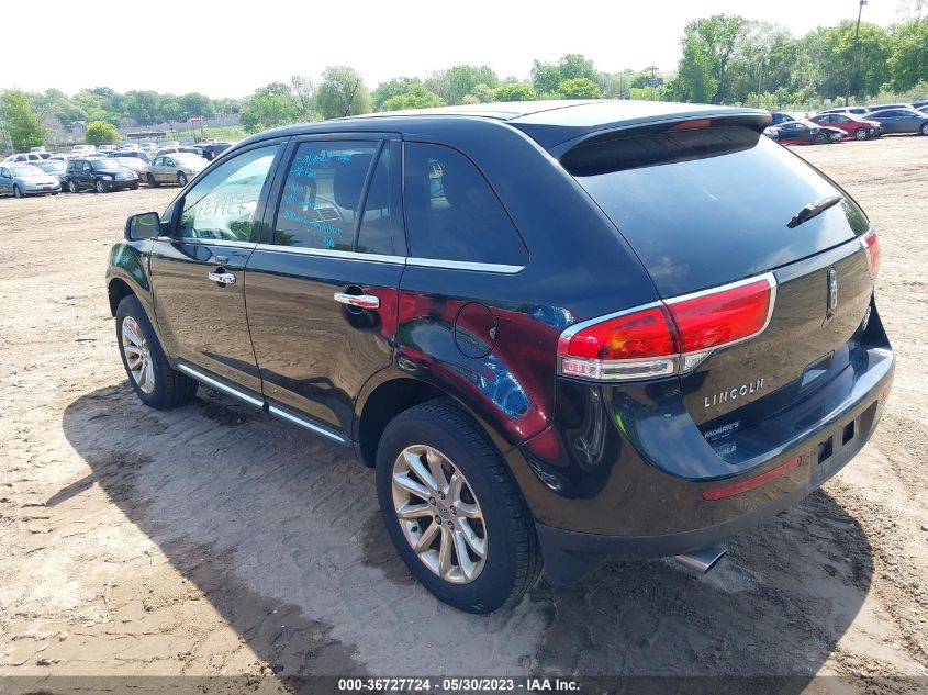 2013 LINCOLN MKX - 2LMDJ8JK3DBL33861