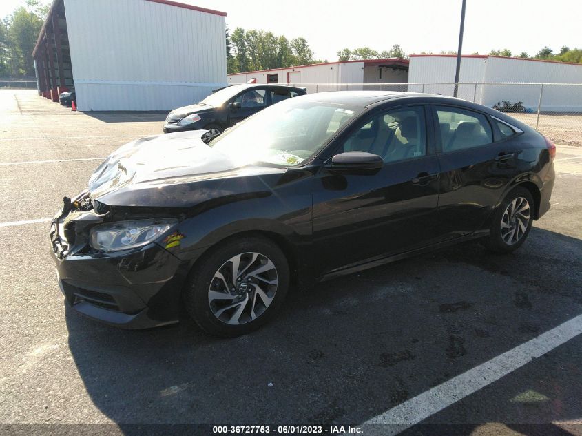 2018 HONDA CIVIC SEDAN EX - 2HGFC2F73JH587200