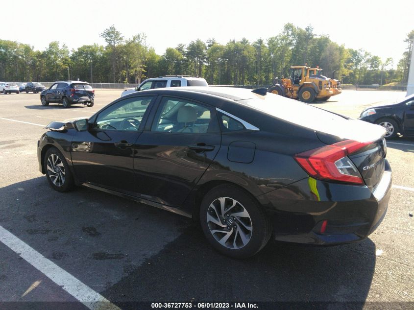 2018 HONDA CIVIC SEDAN EX - 2HGFC2F73JH587200