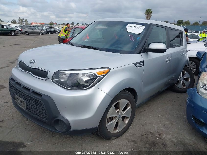 2016 KIA SOUL BASE - KNDJN2A2XG7844663