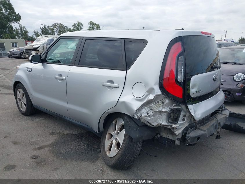 2016 KIA SOUL BASE - KNDJN2A2XG7844663