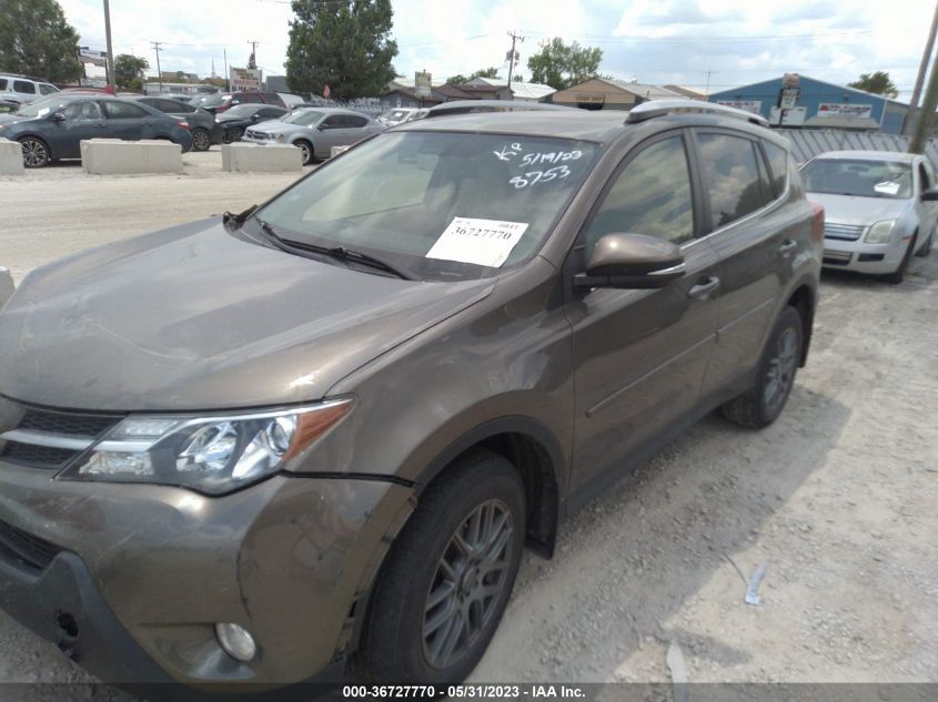2013 TOYOTA RAV4 XLE - JTMRFREV1D5028753