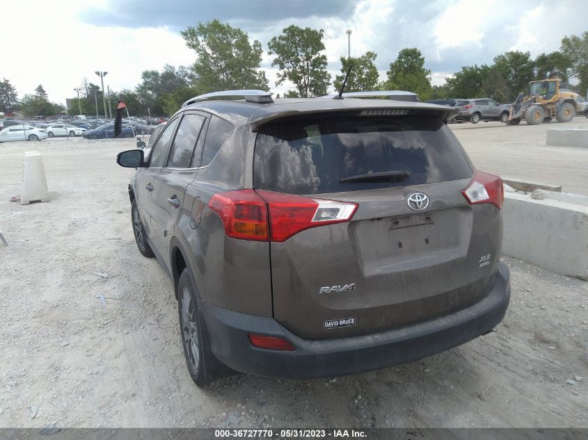 2013 TOYOTA RAV4 XLE - JTMRFREV1D5028753