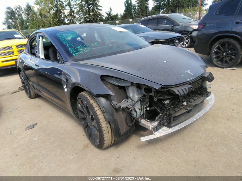 2023 TESLA MODEL 3 PERFORMANCE - 5YJ3E1EC7PF411267