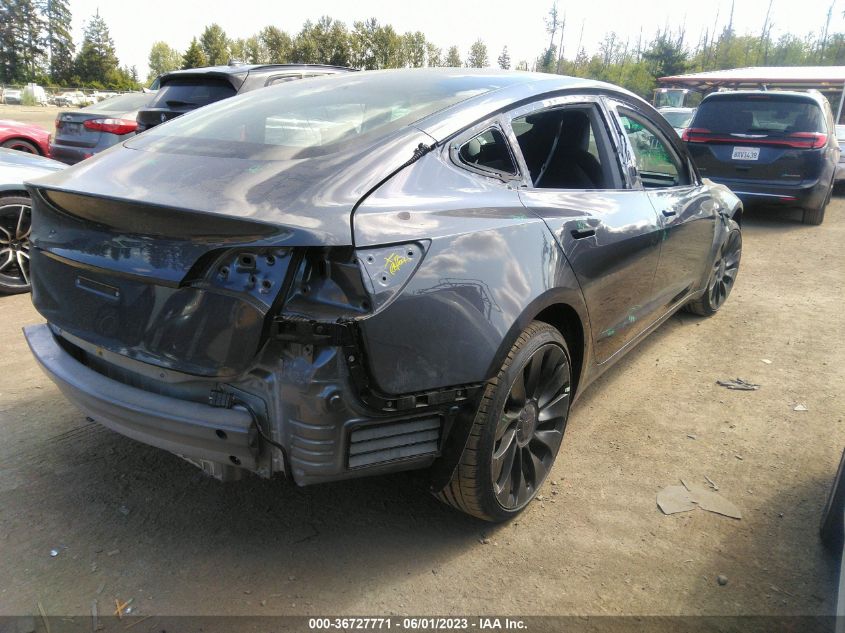 2023 TESLA MODEL 3 PERFORMANCE - 5YJ3E1EC7PF411267