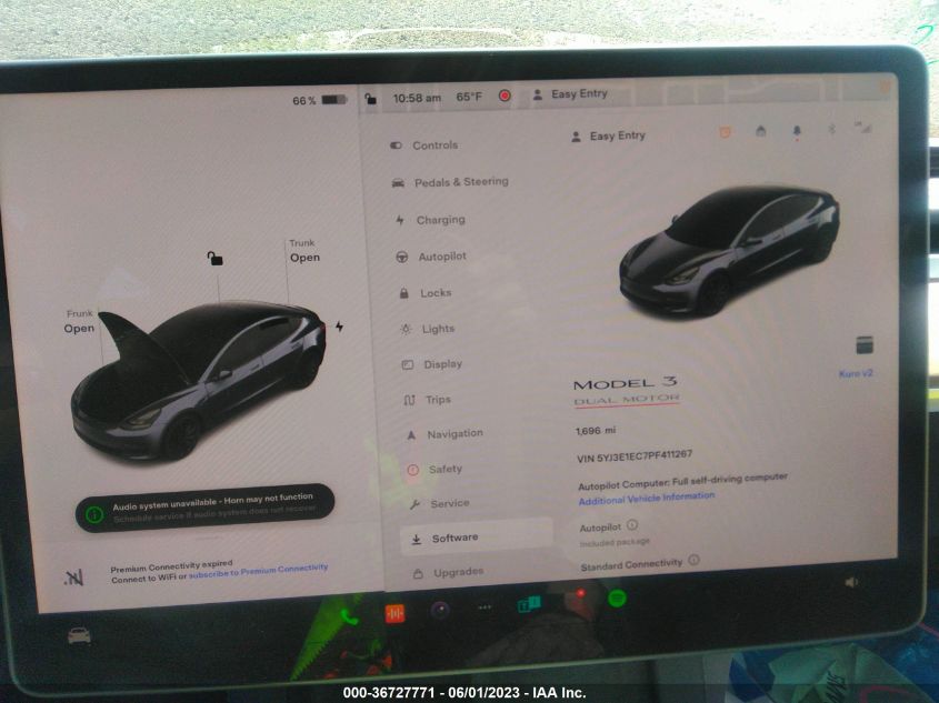 2023 TESLA MODEL 3 PERFORMANCE - 5YJ3E1EC7PF411267
