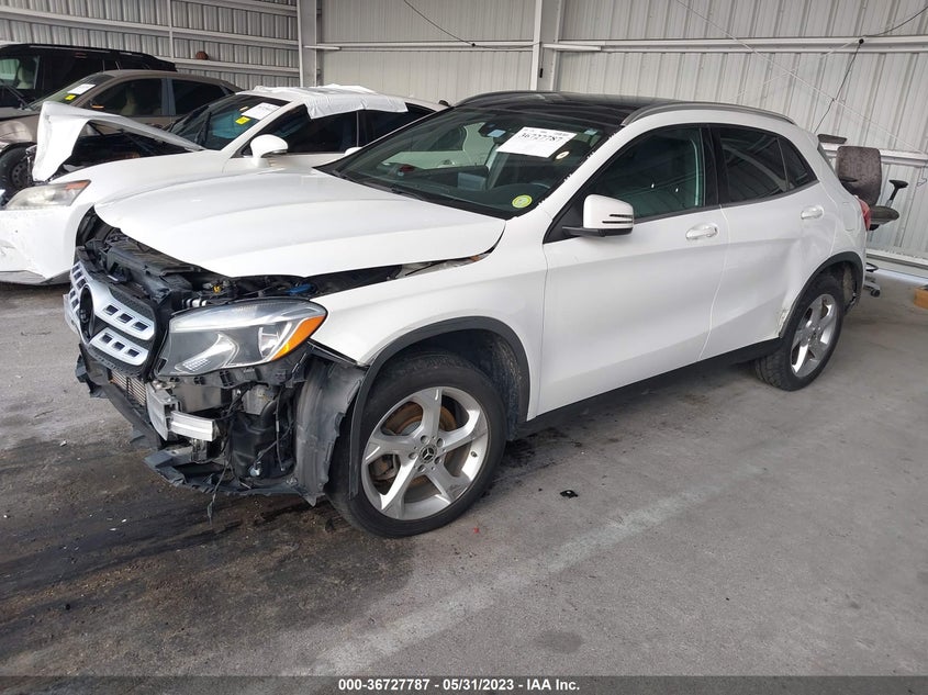 VIN WDCTG4EBXKJ552770 2019 MERCEDES-BENZ GLA GLA 250