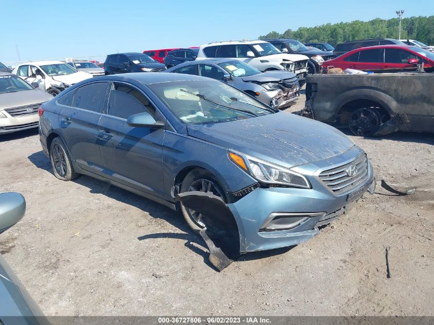 2016 HYUNDAI SONATA 2.4L SE - 5NPE24AF6GH347081