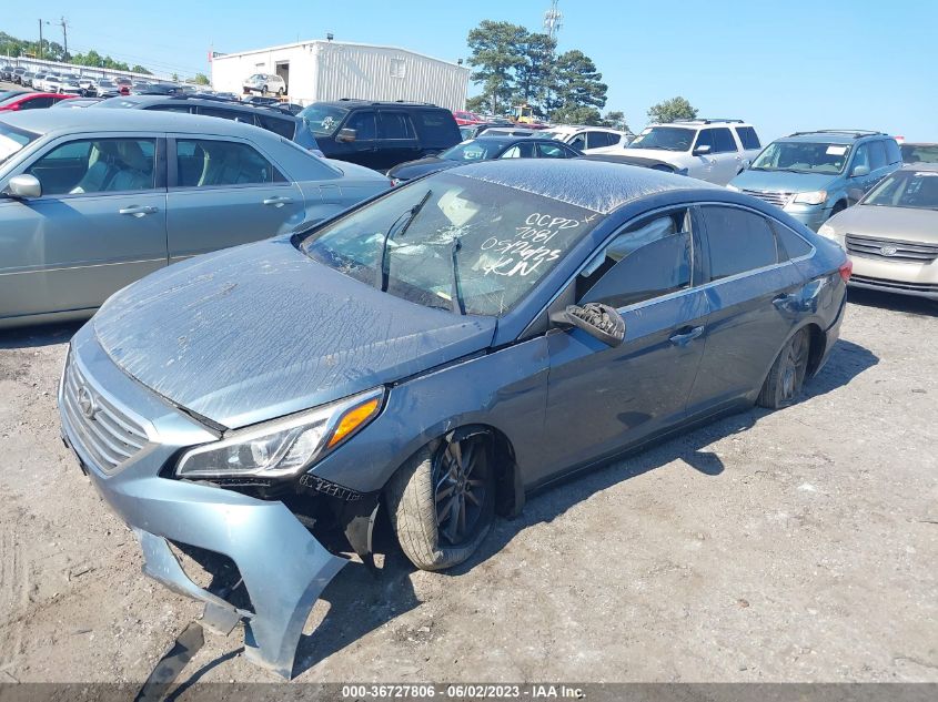 2016 HYUNDAI SONATA 2.4L SE - 5NPE24AF6GH347081